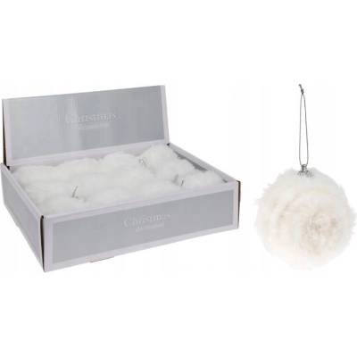 Home Styling Collection Vianočná guľa zdobená vianočná guľa 8 cm 1 ks