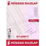 ICO Student: блок за скици и рисуване - А4, 20 листа (7510042003)