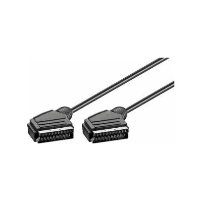 Roline Видео кабел VALUE Scart, 5.0 м, Scart M/M, tin-plated, Черен, 11.99. 4305