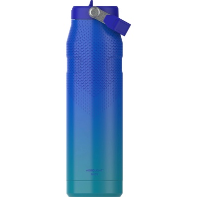 STANLEY 1913 Flip Straw Drinking Bottle with Straw 1.06L - Thermal Mug Cools for 17 Hours - Ice Cold for 4 Days - BPA Free - Leakproof - For Cup Holders - Dishwasher Safe - Pacific Hypergrip - 100000130325
