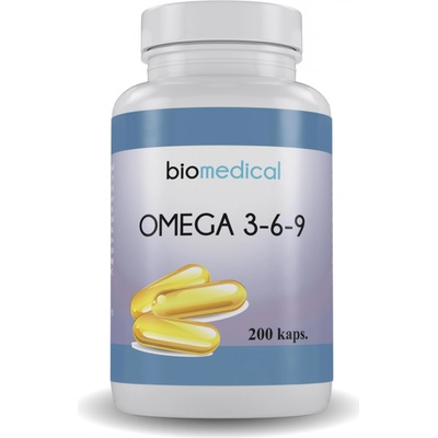 BioMedical Omega 3-6-9 200 kapsúl