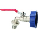 Sada Strend Pro, ventil 1" + plastová redukcia 60 mm + výpust 3/4", na IBC nádrž