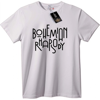 NOONEBRAND Тениска Bohemian Rhapsody Калиграма - M, White