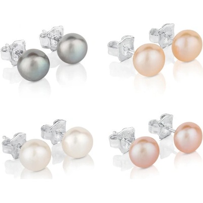 Tous stříbrné náušnice Pearls 015251030