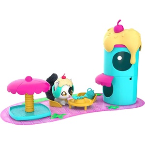 Happy Line Игрален комплект Happy Line - QT Kitties, котенце в сладоледена къща (450007)