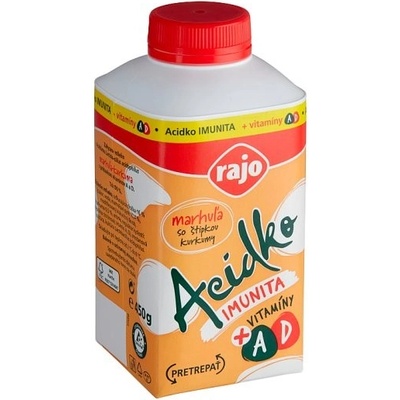 Rajo Acidko Imunita marhuľa so štipkou kurkumy 450 g od 1,09 € - Heureka.sk