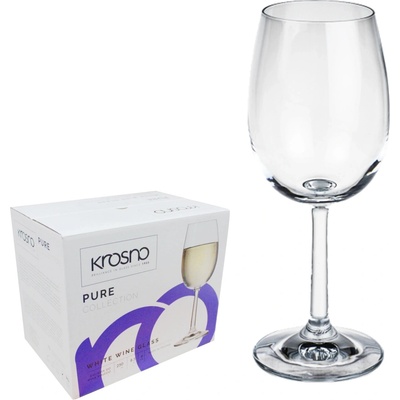 Krosno Pure pohárov na biele víno 6 x 280 ml