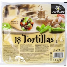 Poco Loco Antalya Tortilla placka 25 cm 18 ks 1,1 kg