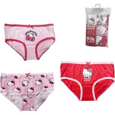 Cerda Детски бикини Cerda - Hello Kitty, 3 броя, 6-7 г (2900002980)