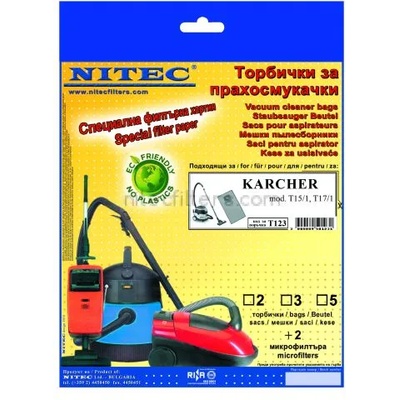 NITEC Торбички за прахосмукачки НИТЕК, код Т123