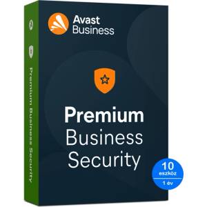 Avast SW Avast Premium Business Security - 10 устройства/1 година, електронен лиценз AVPREBUSSEC1Y10 ESD (AVPREBUSSEC1Y10 ESD)