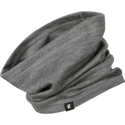 Detský nákrčník z merino vlny sivý Melange grey REIMA Veľkosť: 44-50cm (6 mesiacov 3 roky)