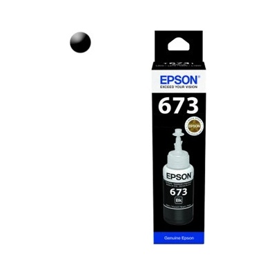 Atrament Epson 673 Black - originálny