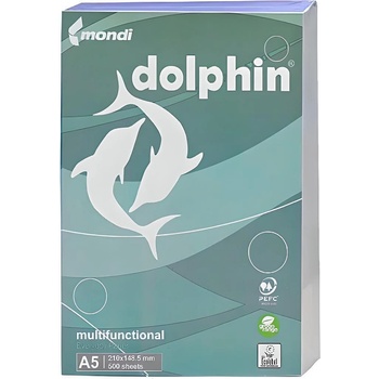 Mondi Копирна хартия Dolphin Everyday A5, 80 гр, 5 х 500 листа
