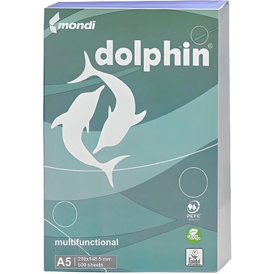 Mondi Копирна хартия Dolphin Everyday A5, 80 гр, 5 х 500 листа