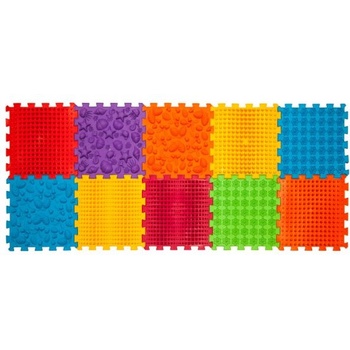 Ortek Масажна рехабилитационна подложка Ortek Mix 10 елемента Твърда