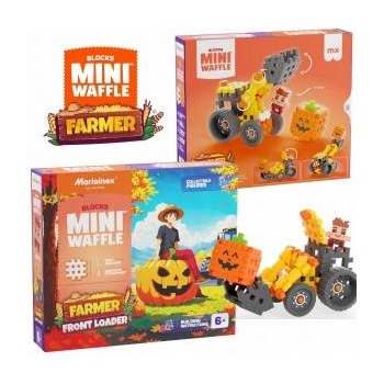 Marioinex Mini Waffle 50el Farmer Excavator