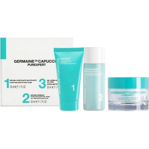 Germaine de Capuccini Purexpert Комплект - Почистваща пяна, Флуид и Гел-крем, 30 + 2 х 50 ml