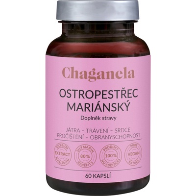 Chaganela Ostropestřec mariánský 60 kapslí