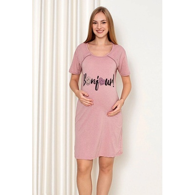 Nočná košeľa na dojčenie 21302 Bonjour Pink