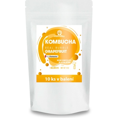 Renovality Kombucha Real Bubble Grapefruit 10 ks