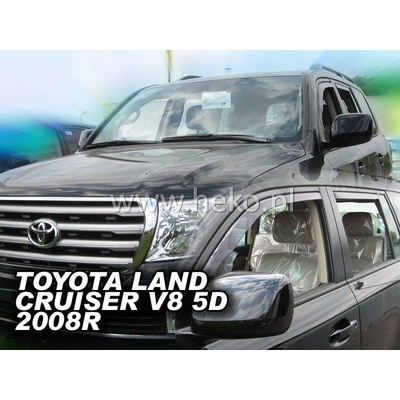 Deflektory Toyota Land Cruiser J200 V8 2008 zadné