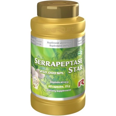 Starlife Serrapeptase Star 60 kapsúl