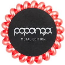 Papanga Metal Edition veľká - koralová červená