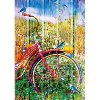Image 1 of Bluebird Puzzle - Puzzle Bluebirds on a Bicycle - 1 000 piese