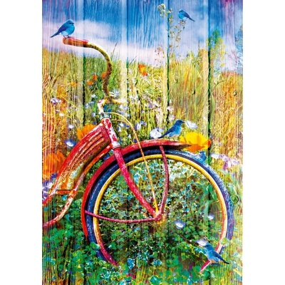 Bluebird Puzzle - Puzzle Bluebirds on a Bicycle - 1 000 piese