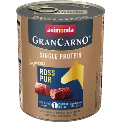 Animonda GranCarno Single Protein Supreme Konské čisté 800 g