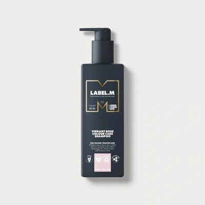 Label.m Vibrant Rose Colour Care Shampoo Šampon pro barvené vlasy 300 ml