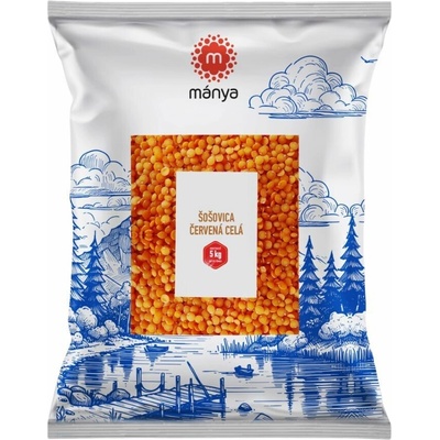 Mánya Šošovica červená lúpaná 5 kg