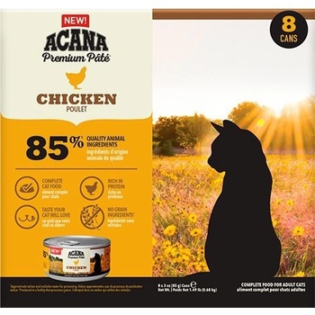 Acana Premium Pâté Chicken Cat 8 x 85 g