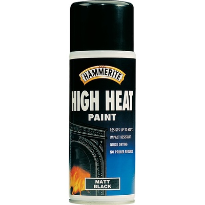 Hammerite sprej žáruvzdorný matný 400ml Černý