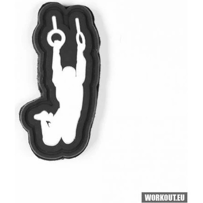 Workout nášivka se suchým zipem WORKOUT - RMU 5 x 2 cm