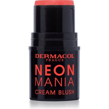 Dermacol Neon Mania кремообразен руж цвят 2 Coral 5.2 гр