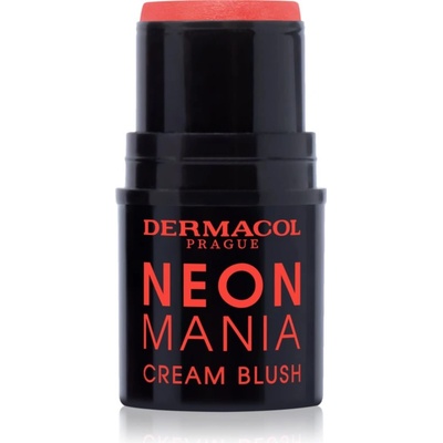 Dermacol Neon Mania кремообразен руж цвят 2 Coral 5.2 гр