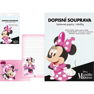MFP paper s.r.o. Dopisní souprava Mickey Mouse/Minnie Minnie Mouse