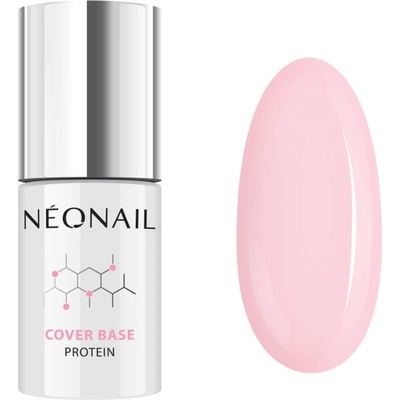 NEONAIL Cover Base Protein основен лак за нокти с гел цвят Nude Rose 7.2ml