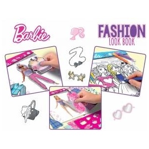 Lisciani Barbie Sketch Book Fashion Look Book