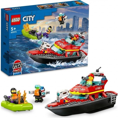 LEGO® City 60373 Hasičská záchranná loď a čln