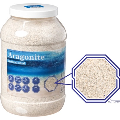 DVH Aquatics Aragonit natural sand 0,3-1,2 mm 2,8 kg
