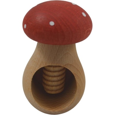 Luskáčik na orechy muchotrávka 12x6 cm