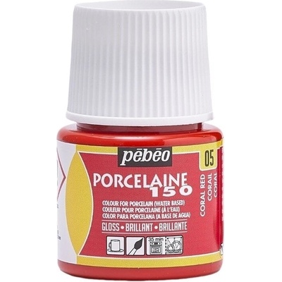 Pébéo Porcelaine 150 Боя за порцелан Coral Red 45 ml 1 бр (024-005)