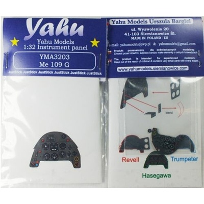 Revell Yahu Models Me 109 G recommended for 1:32