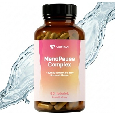 Viaflow MENOPAUSE Complex Zmírnění příznaků menopauzy 120 kapslí