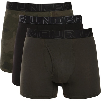 Under Armour Комплект от три - мъжки боксерки Under Armour многоцветни Under Armour | Cheren Zelen Mnogotsveten | МЪЖЕ | M