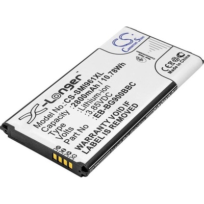 Cameron Sino Samsung EB-BG900BBC Li-ion 2800mAh CS-SMI961XL
