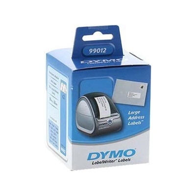 Dymo 99012, S0722400, 36mm x 89mm, biele papierové štítky